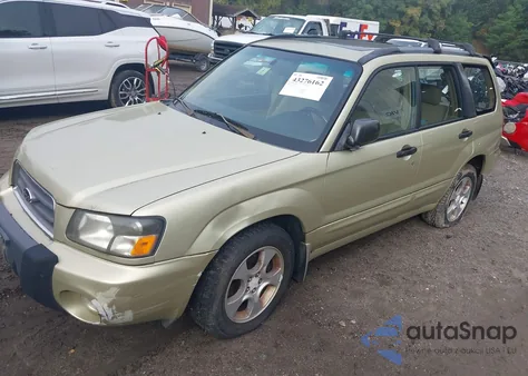 2003 Subaru Forester Xs z USA, uszkodzony, nr VIN JF1SG65683H701918